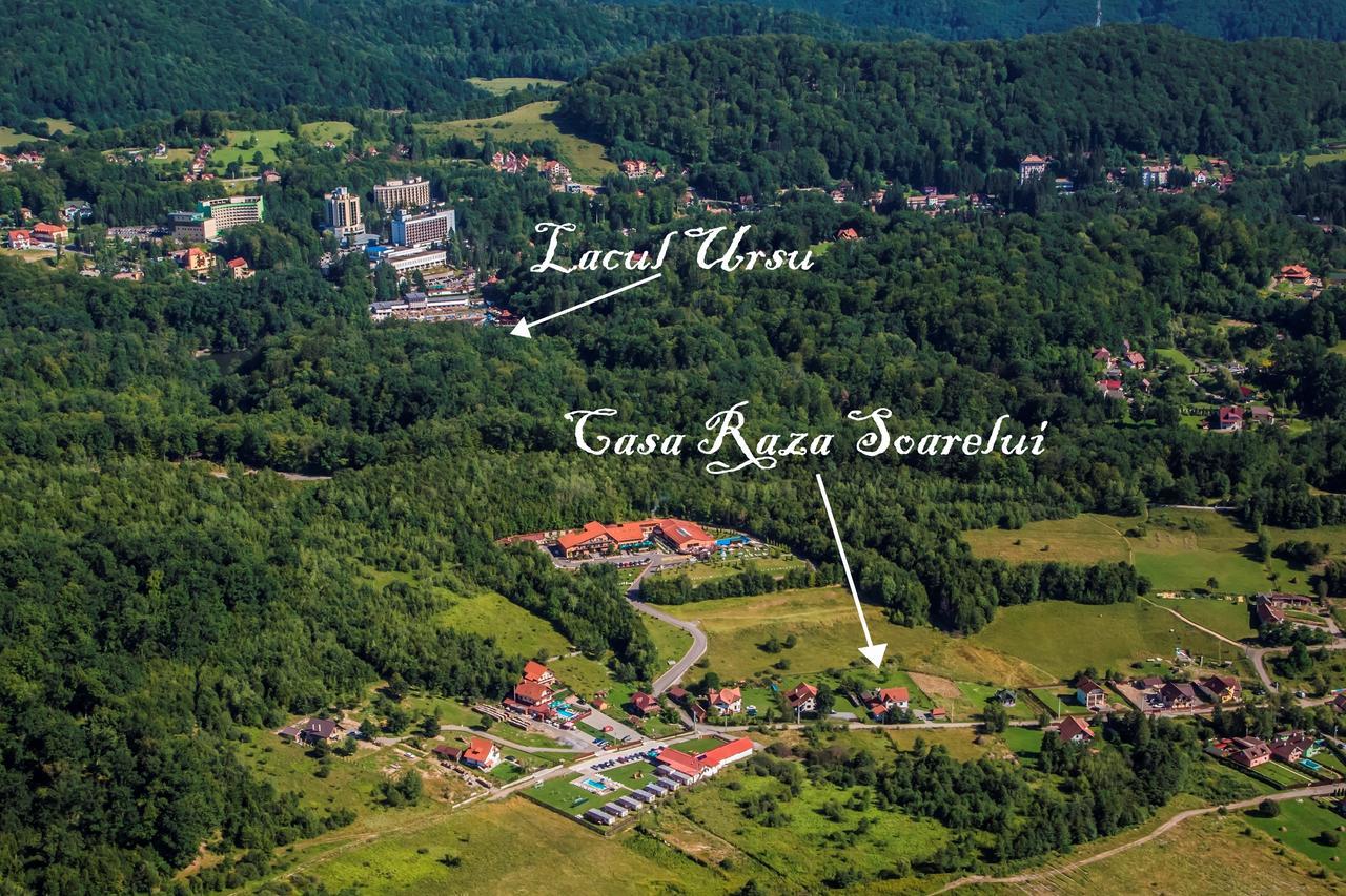 Ferienwohnung Raza Soarelui Sovata Exterior foto